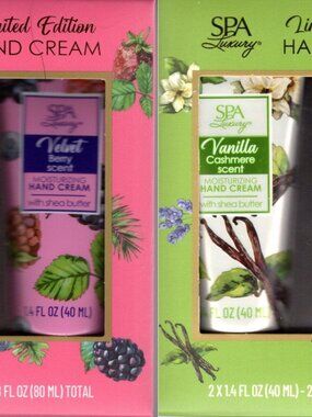 SPA Luxury Limited Edition Moisturizing Hand Cream Cashmere & Coconut